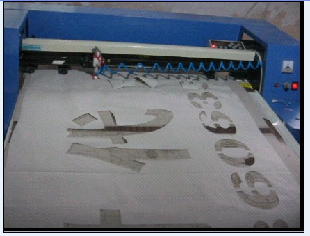 KR-960型条幅刻版机墙体告白镂空刻版机